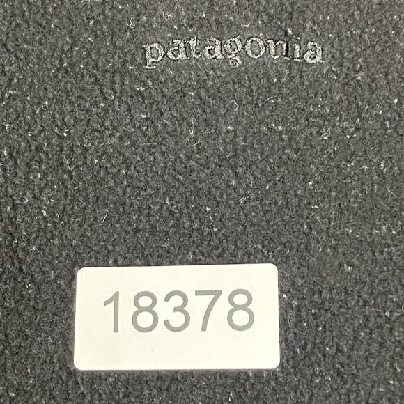 Patagonia Sweater Womens S Black Synchilla Full Zip Fleece Mock Neck Jacket - Picture 12 of 12